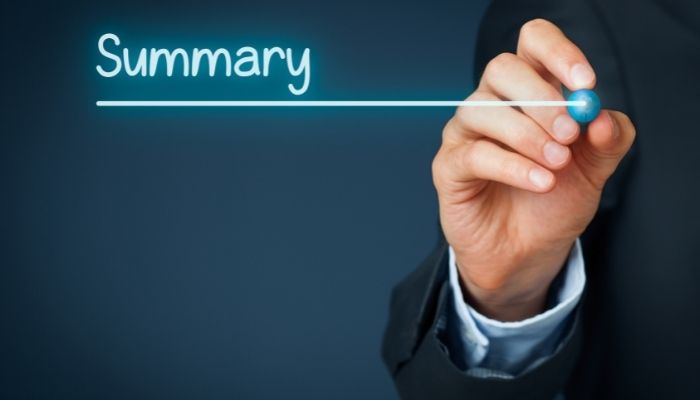 writing summary